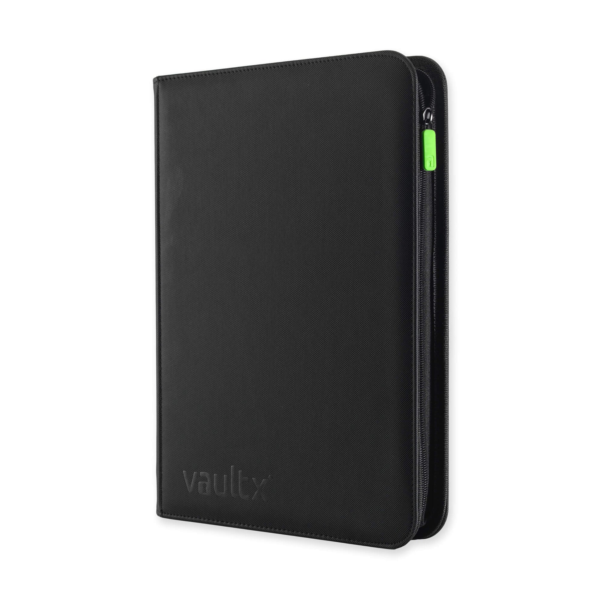 Vault X Premium Exo-Tec Zip Binder - 9 Pocket Signature Black Spoils and Loot