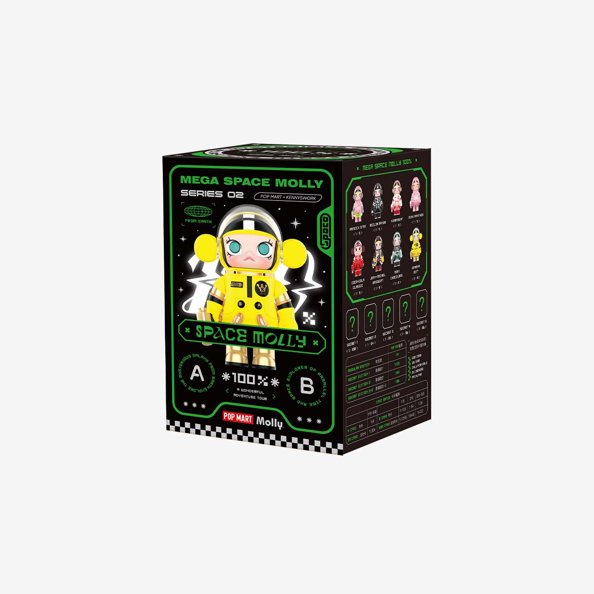 POP Mart MEGA SPACE MOLLY 100% Series 2-B (1 Blind Box) Super Anime Store