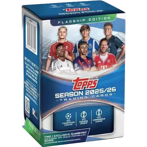 2025/26 Topps UCC Club Competitions Factory Sealed Value Box Trading Card World