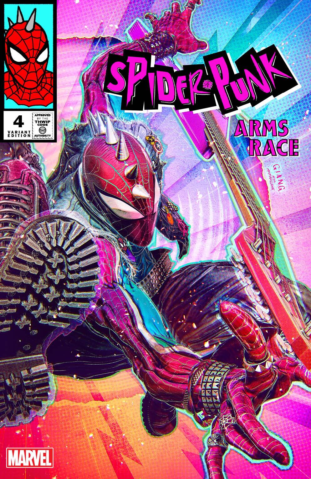 SPIDER-PUNK: ARMS RACE #4 (JOHN GIANG EXCLUSIVE VARIANT)(2024) COMIC BOOK Fandom Comic Shop