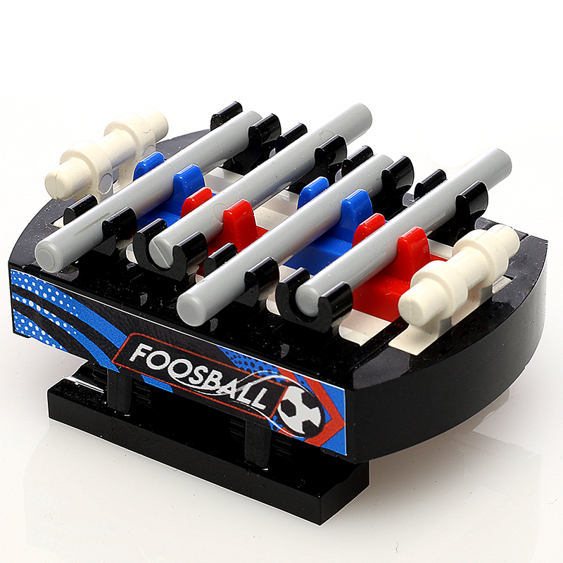 Foosball Table B3 Customs Arcade Building made using LEGO parts B3 Customs
