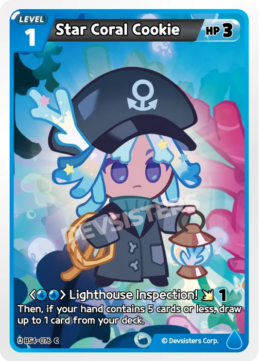 Star Coral Cookie BS4-076 C | Common Card Magic Dragon USA