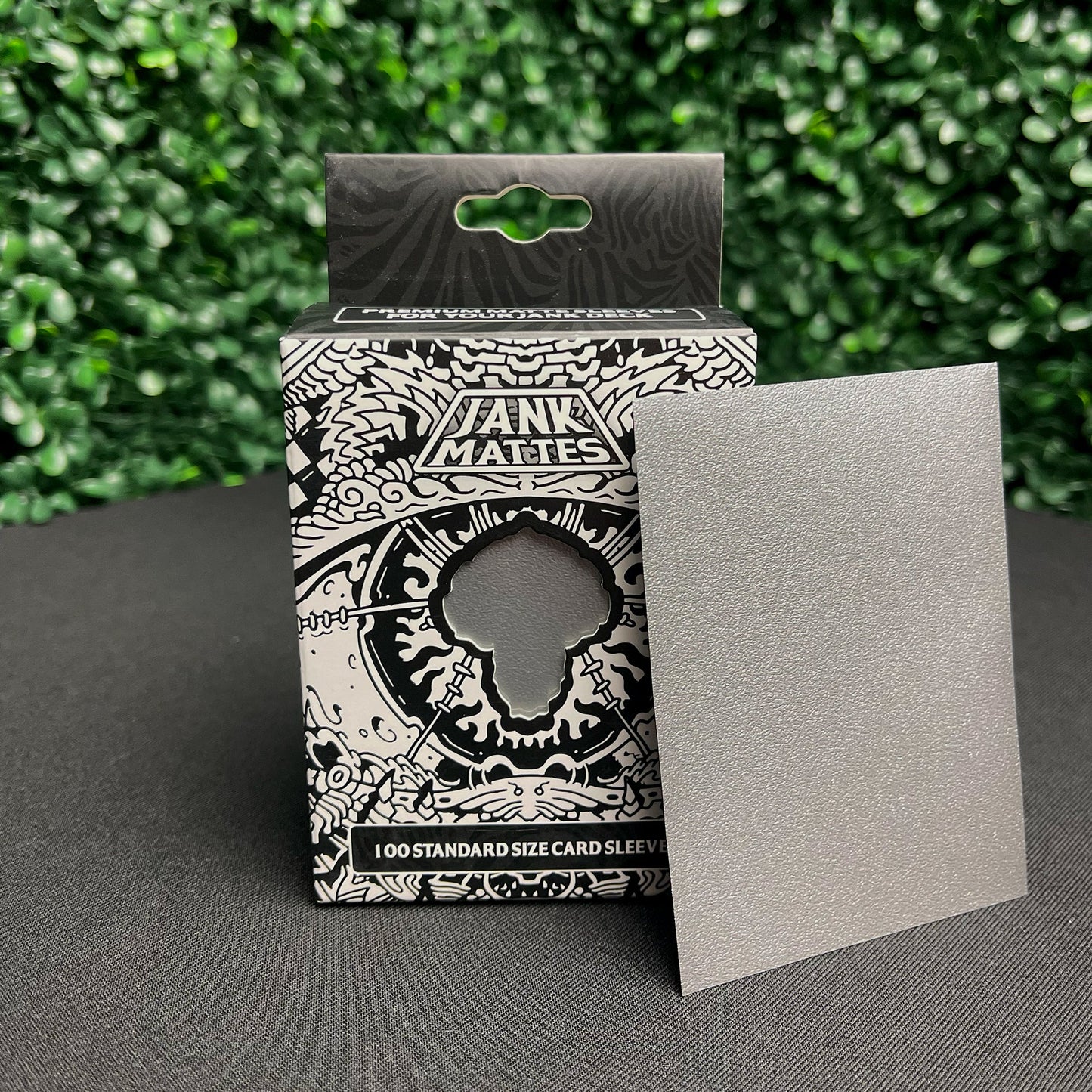 TCG Matte Sleeves Silver Jankmats