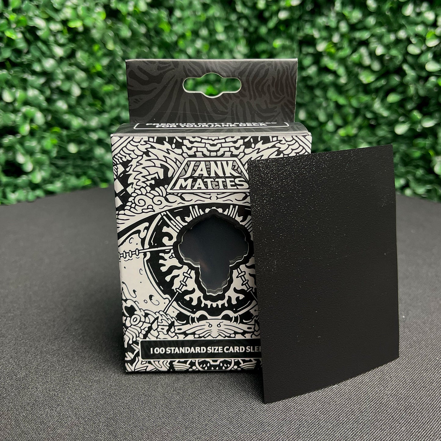 TCG Matte Sleeves Jet Black Jankmats