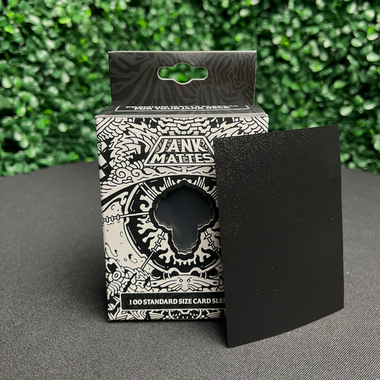 TCG Matte Sleeves Jet Black Jankmats