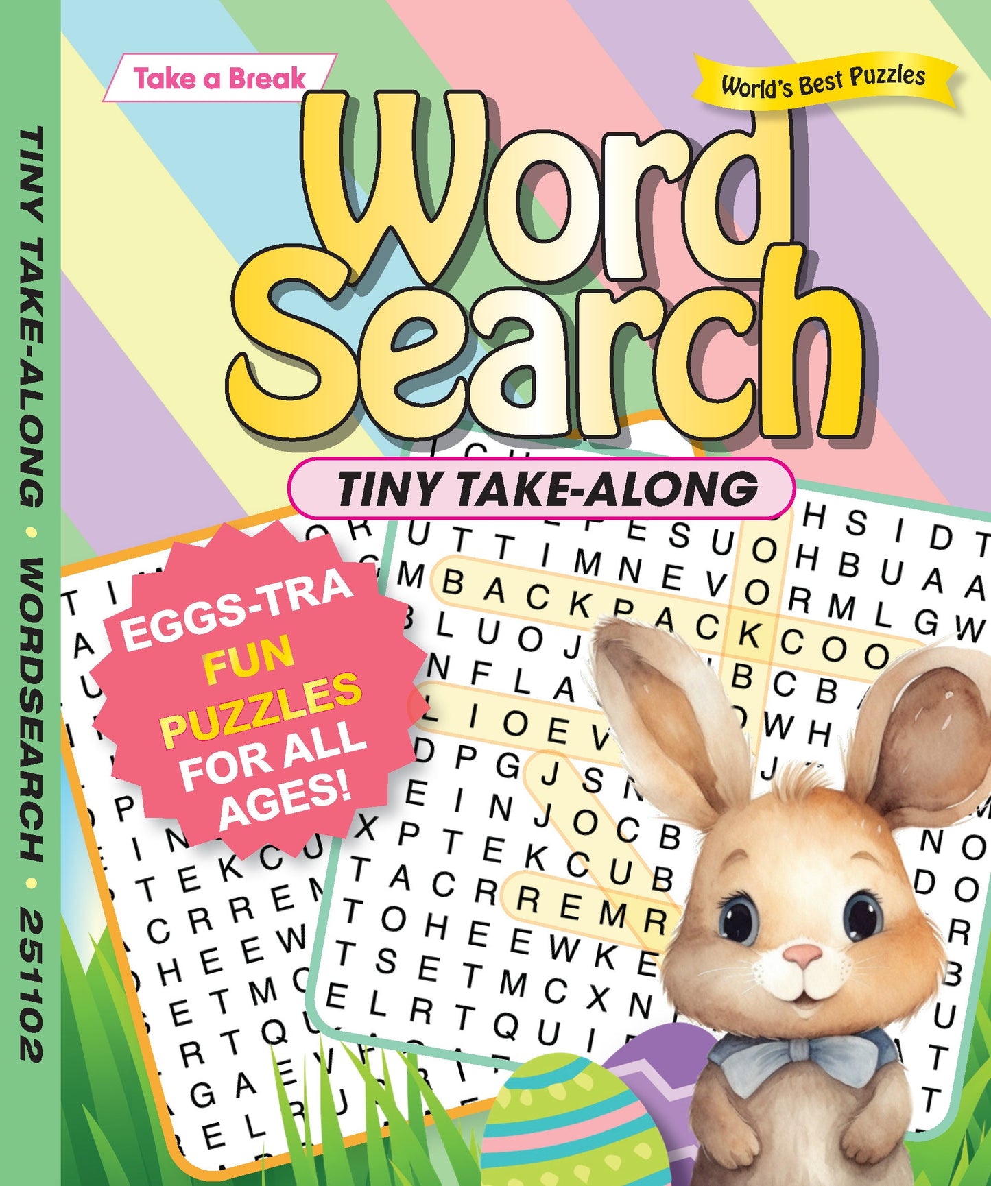 Take a Break- Tiny Take Along 25.03.07: Eggs-Tra Fun Puzzles For All Ages, Easter & Spring Themed Puzzles! Take Anywhere To Relax, Unwind, Unplug, Sharpen Your Mind & More! Magazine Shop US