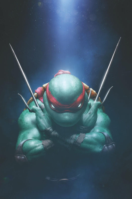 TEENAGE MUTANT NINJA TURTLES #1 (RAHZZAH EXCLUSIVE VIRGIN VARIANT A) ~ IDW TMNT Fandom Comic Shop