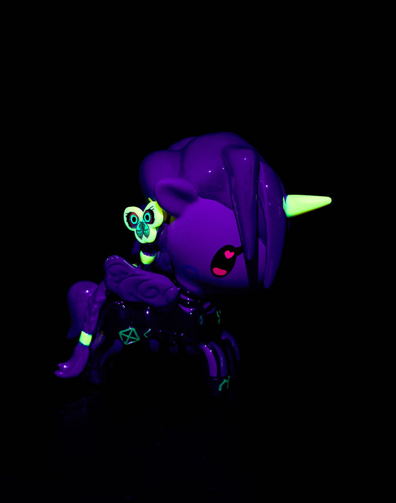 tokidoki x ARCANE Unicorno Black Light Chrome Blind Box – League of Legends Collab Mystery Figure Super Anime Store