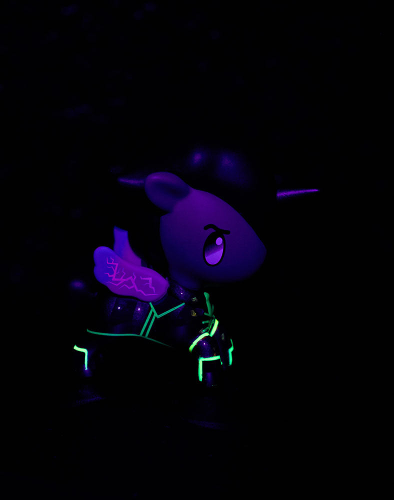 tokidoki x ARCANE Unicorno Black Light Chrome Blind Box – League of Legends Collab Mystery Figure Super Anime Store