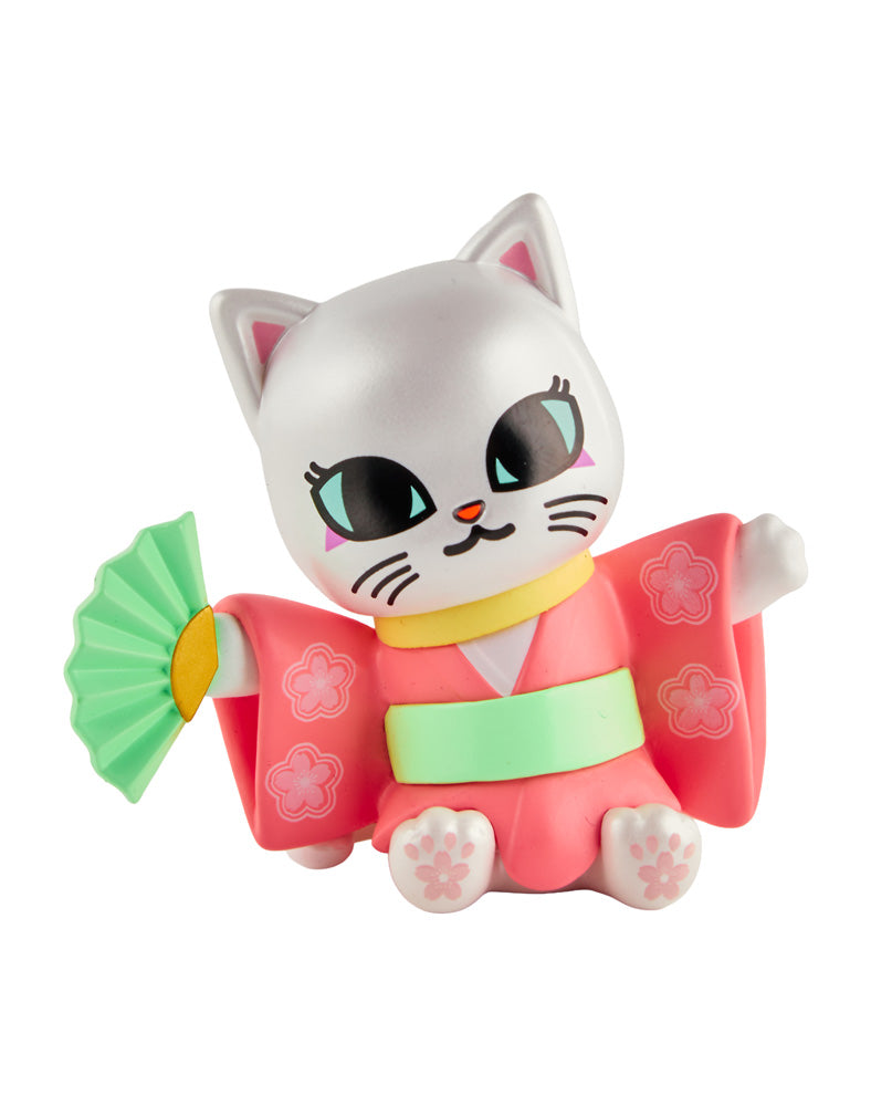 tokidoki Cherry Blossom Cats Blind Box – Kawaii Cat Collectible Figure Super Anime Store