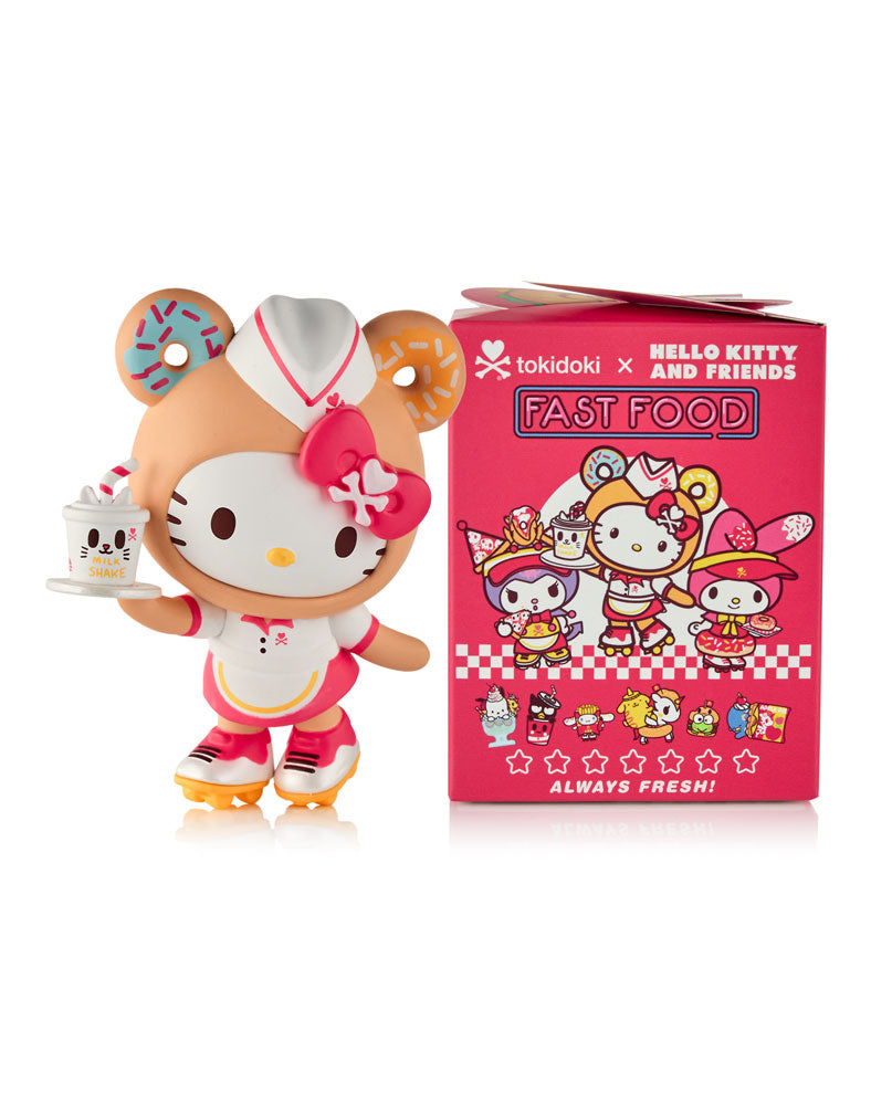 tokidoki x Hello Kitty and Friends Fast Food Blind Box – Sanrio Collab Mystery Figure Super Anime Store