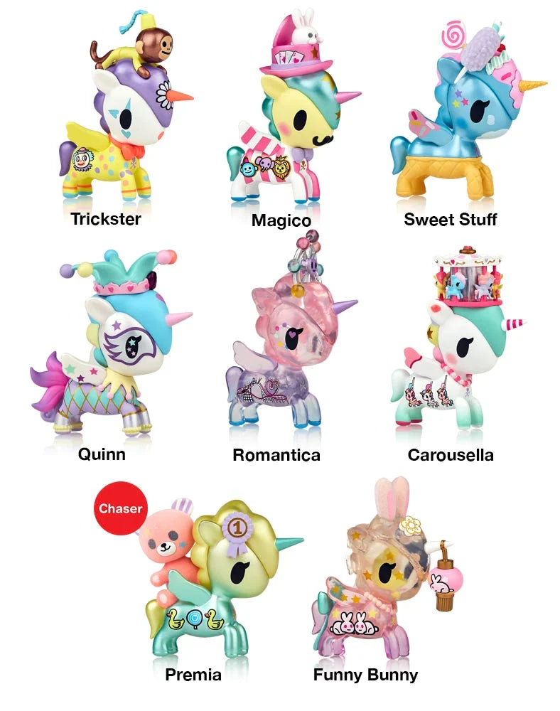 tokidoki Carnival Unicorno Metallico Blind Box (1 Blind Box) Super Anime Store