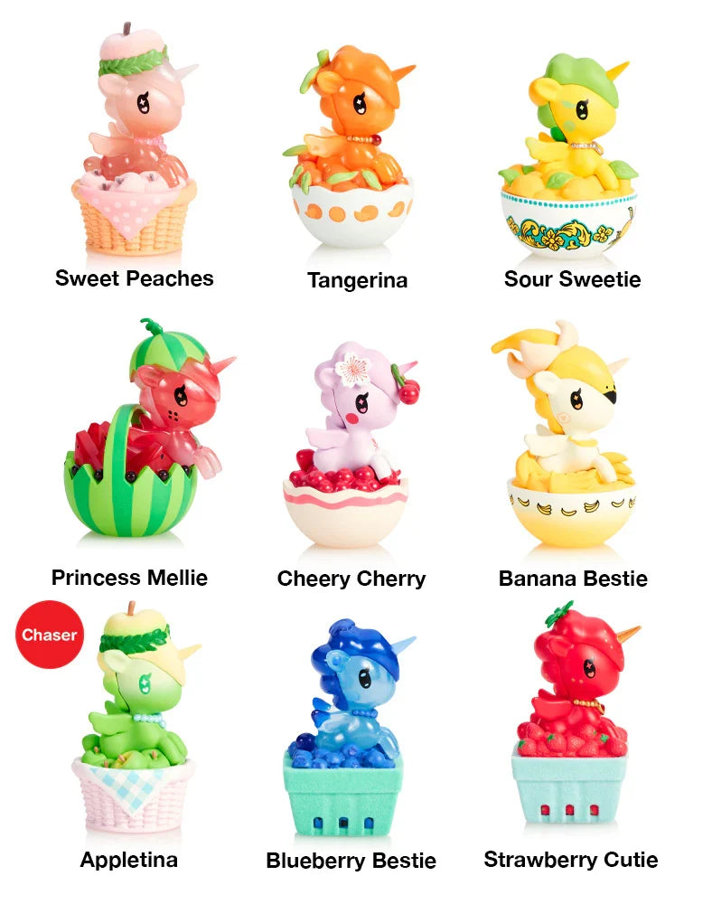tokidoki Fresh Fruits Unicorno Blind Box – 1 Random Figure | Super Anime Store Super Anime Store