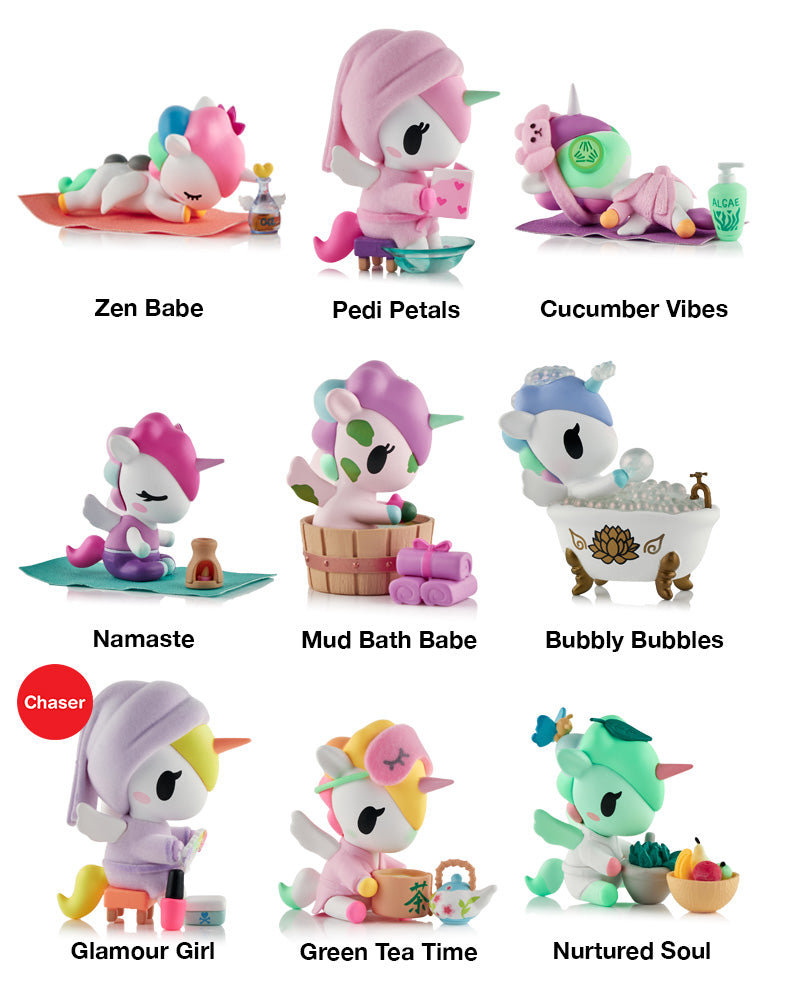 tokidoki Spa Day Unicorno Blind Box – Relaxing Mystery Unicorn Collectible Figure Super Anime Store