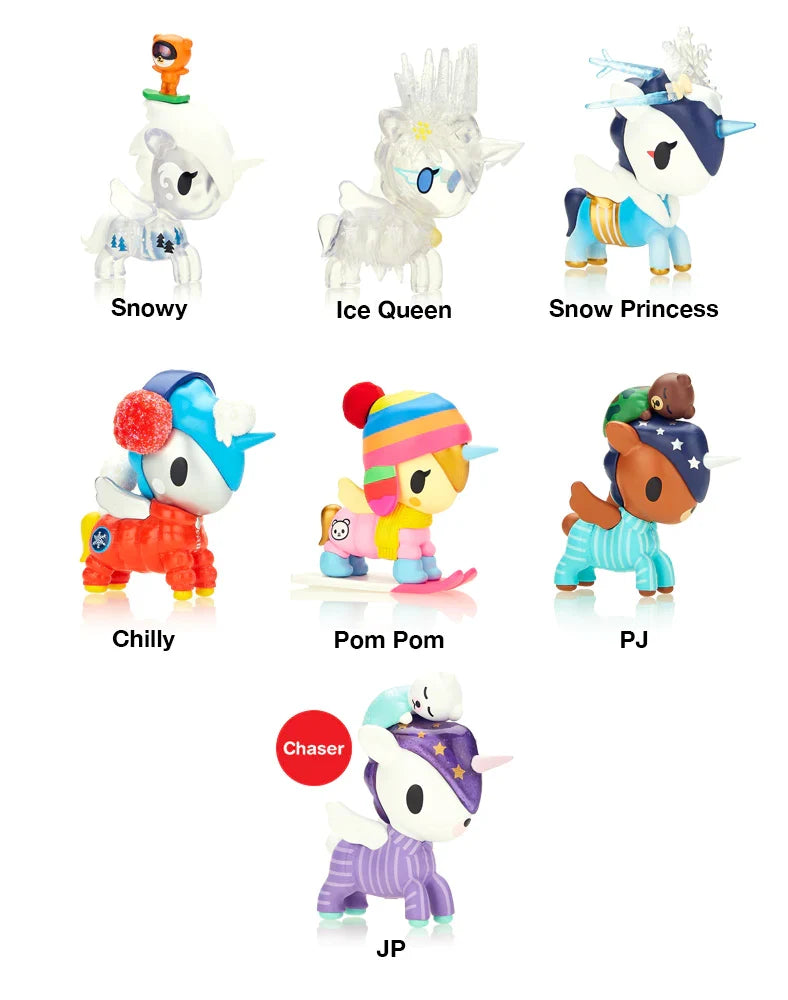 Tokidoki Winter Wonderland Unicorno Blind Box (1 Blind Box) Super Anime Store
