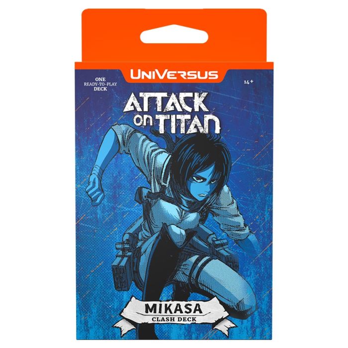 UniVersus: Attack on Titan: Battle for Humanity: Clash Deck (Choose Variant) Mikasa Spoils and Loot