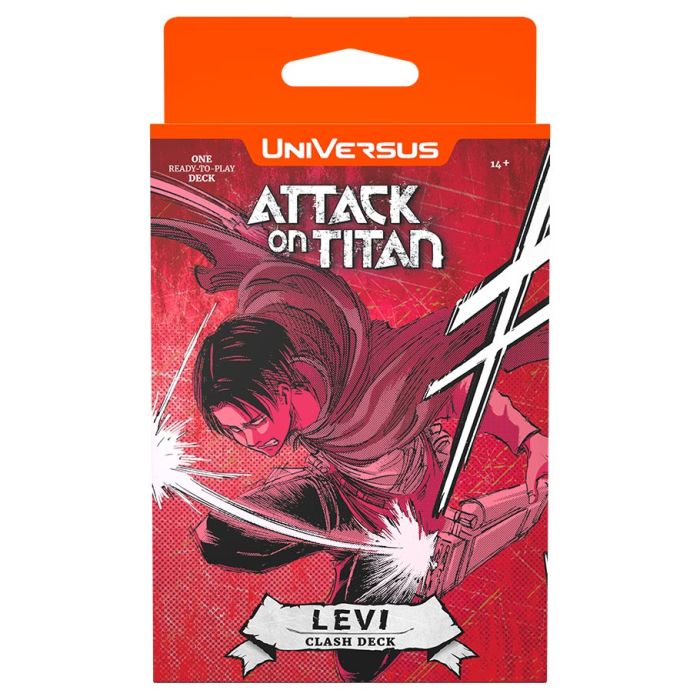 UniVersus: Attack on Titan: Battle for Humanity: Clash Deck (Choose Variant) Levi Spoils and Loot