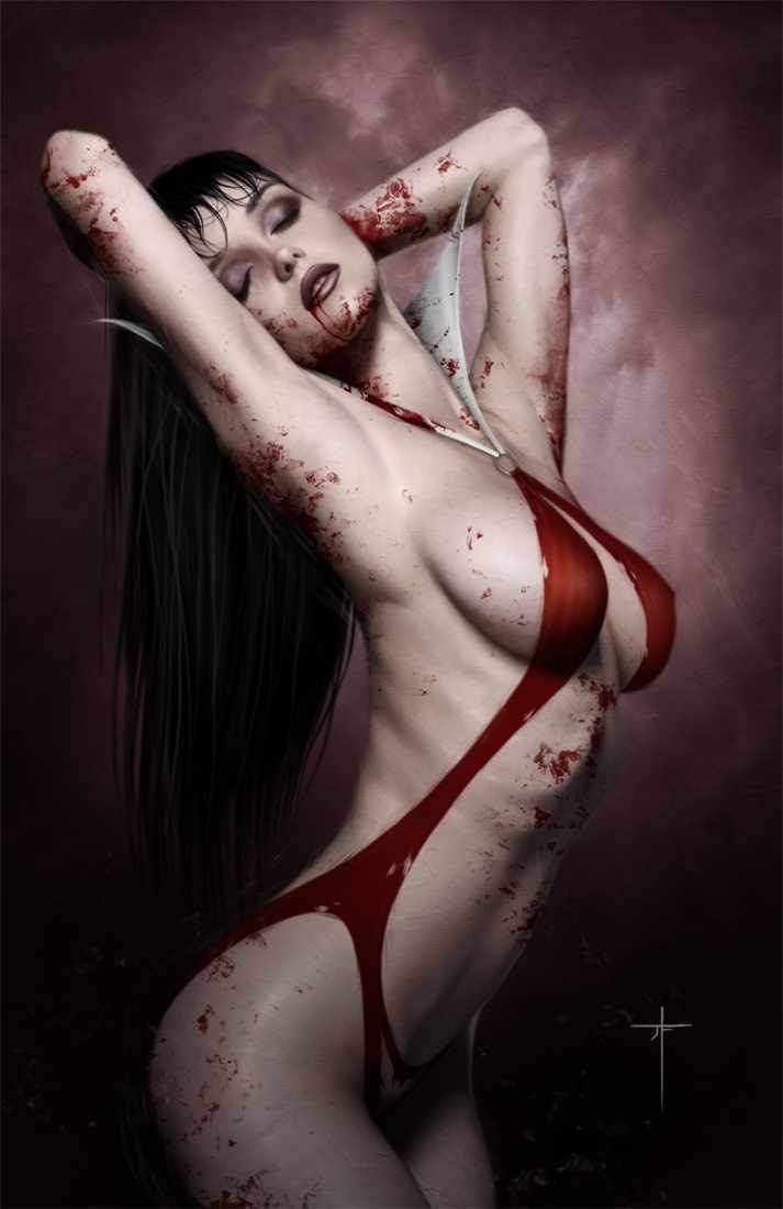 VAMPIRELLA #669 (JAY FERGUSON EXCLUSIVE VIRGIN VARIANT A & B SET) ~ Dynamite Fandom Comic Shop
