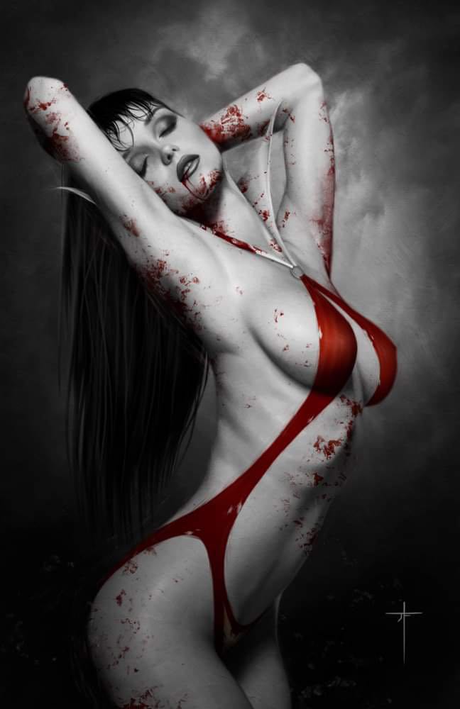 VAMPIRELLA #669 (JAY FERGUSON EXCLUSIVE VIRGIN VARIANT A & B SET) ~ Dynamite Fandom Comic Shop