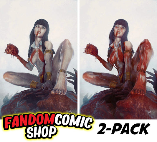 VAMPIRELLA: DARK REFLECTIONS #1 (BJORN BARENDS EXCLUSIVE VIRGIN VARIANT A & B SET) Fandom Comic Shop