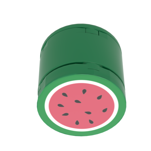 B3 Customs® Watermelon with Printed Tile (2x2 Round Tile) B3 Customs