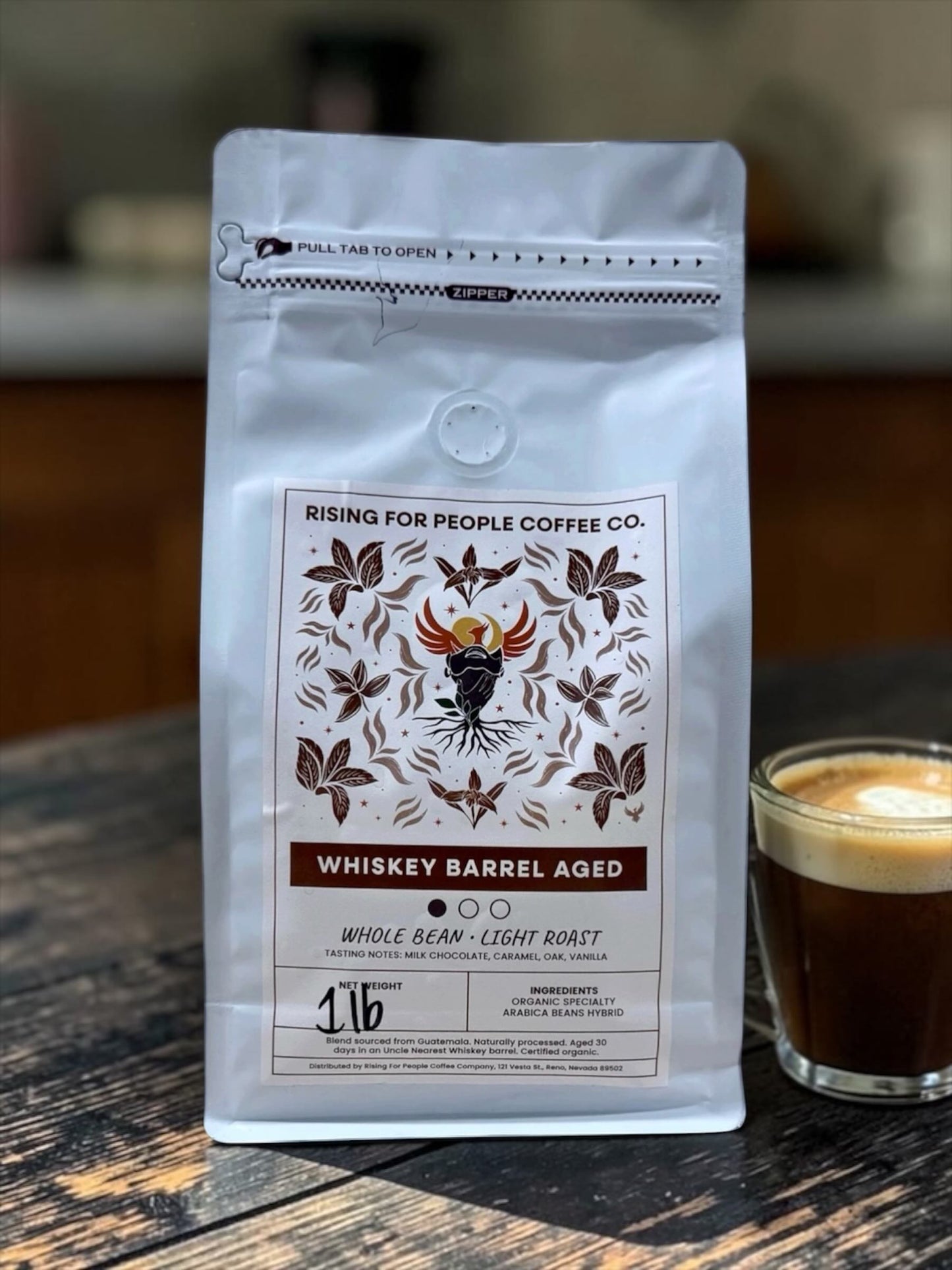 Aged Whiskey barrel Coffee Beans — Whole Bean Coffee