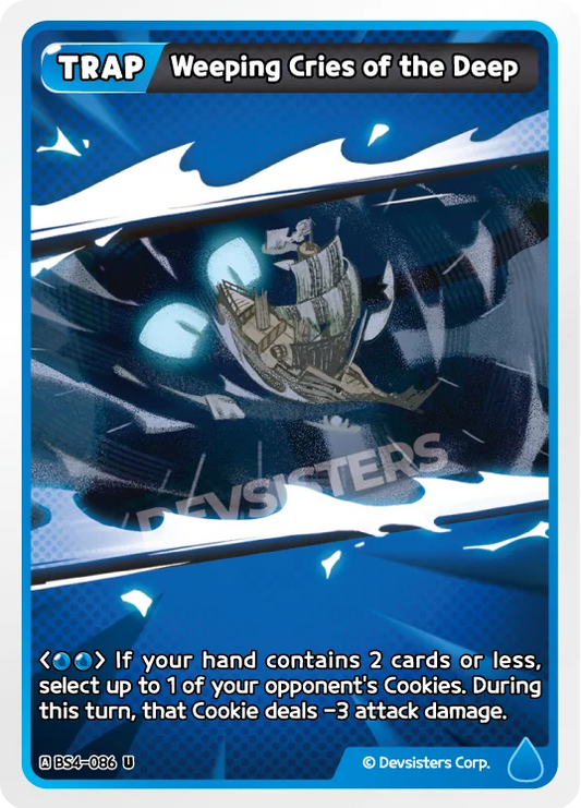 Weeping Cries of the Deep BS4-086 U | Uncommon Card Magic Dragon USA