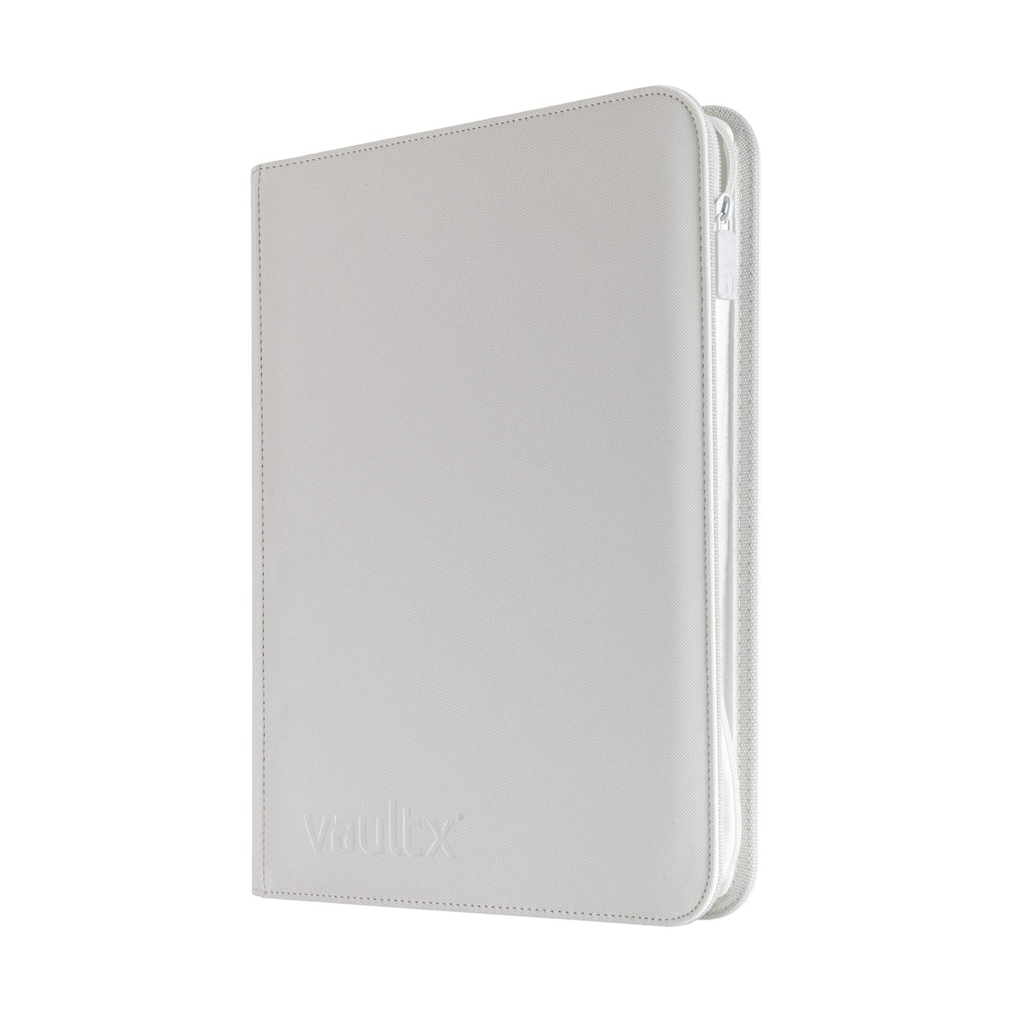 Vault X Premium Exo-Tec Zip Binder - 9 Pocket White Spoils and Loot