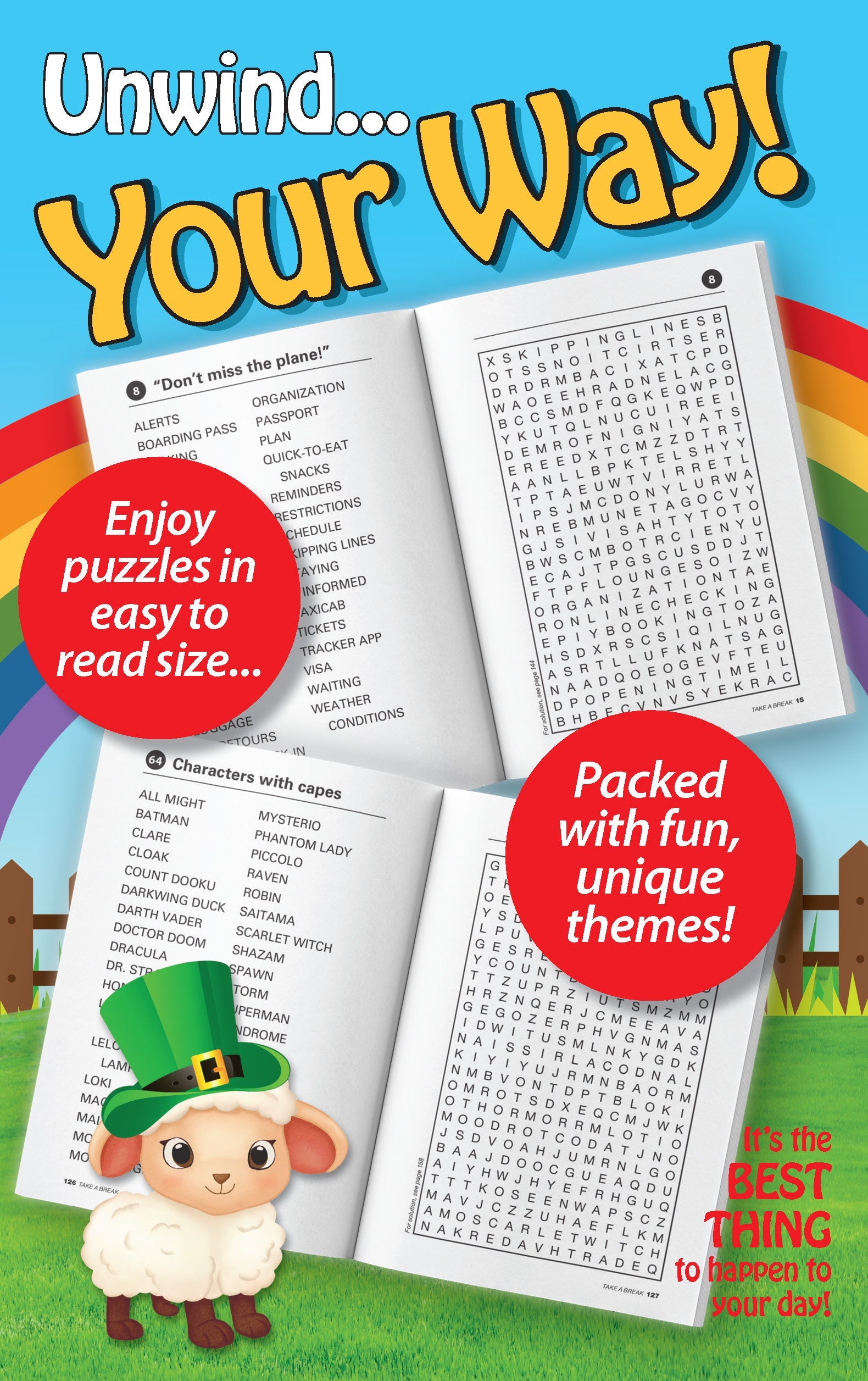 World's Best Puzzle - Word Search 25.02.07: 71 Large Print Themed Puzzles, St. Patrick's Day Edition! Time To Unwind, Relax, Solve & Embrace The Gold & Luck With This Festive Word Search! Magazine Shop US