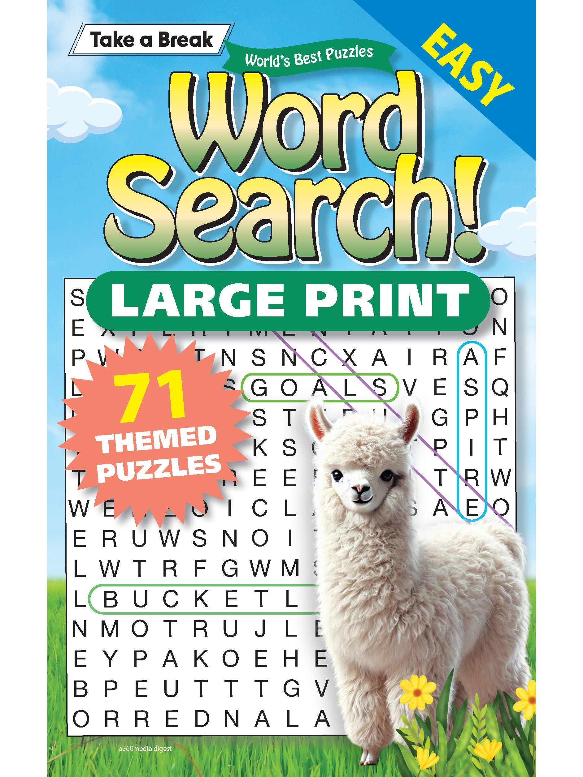World's Best Puzzle - Word Search 25.04.04: 71 Large Print, Spring Themed Puzzles! The Perfect Way To Unwind, Sharpen Your Brain, Skills, Unplug & Relax! Magazine Shop US