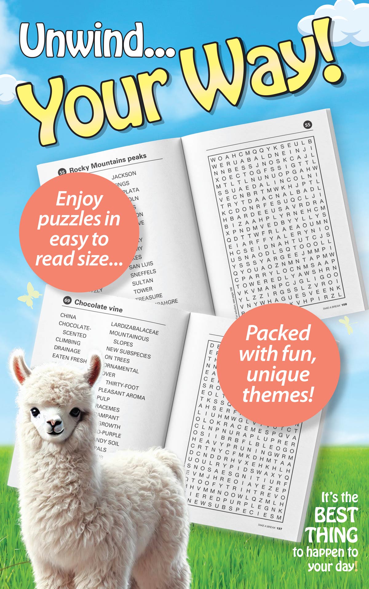 World's Best Puzzle - Word Search 25.04.04: 71 Large Print, Spring Themed Puzzles! The Perfect Way To Unwind, Sharpen Your Brain, Skills, Unplug & Relax! Magazine Shop US