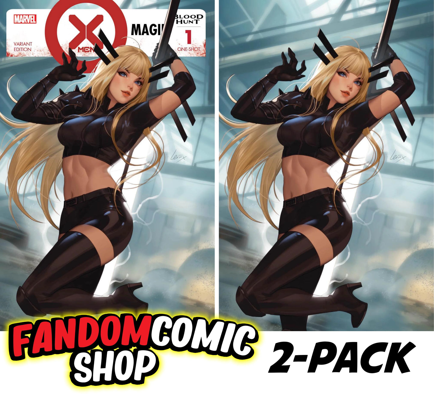 X-MEN: BLOOD HUNT - MAGIK #1 (LEIRIX LI EXCLUSIVE TRADE/VIRGIN VARIANT SET) Fandom Comic Shop